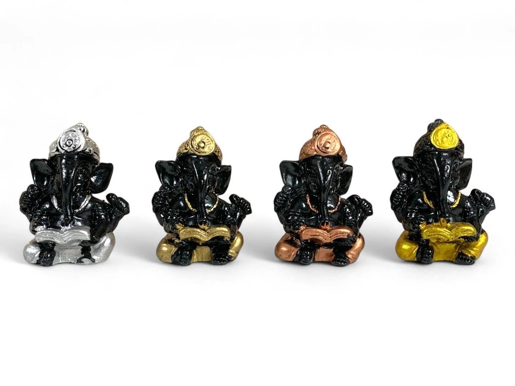 Foto de SET X 4 GANESH ORO/PLATA/COBRE/BRONCE